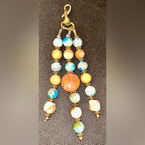 Colorful Beaded Key Chain (D6)